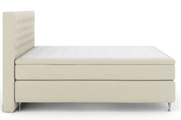 Select No 6 Komplett Sängpaket 210x210 Medium Watergel - Beige/Silver - Möbler - Säng - Komplett sängpaket