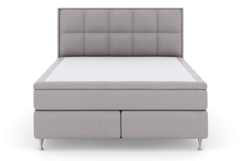 Select No 6 Komplett Sängpaket 210x210 Medium Watergel - Ljusgrå/Silver - Möbler - Säng - Komplett sängpaket