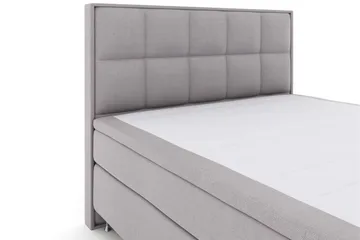 Select No 6 Komplett Sängpaket 210x210 Medium Watergel - Ljusgrå/Silver - Möbler - Säng - Komplett sängpaket