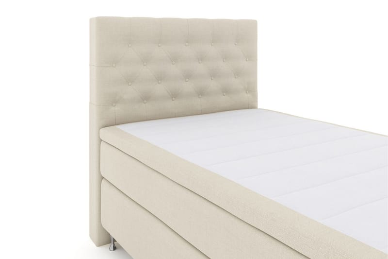 Select No 6 Kontinentalsäng 120x200 Fast Watergel - Beige/Silver - Möbler - Säng - Enkelsäng