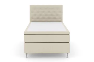 Select No 6 Kontinentalsäng 120x200 Fast Watergel - Beige/Silver - Möbler - Säng - Enkelsäng