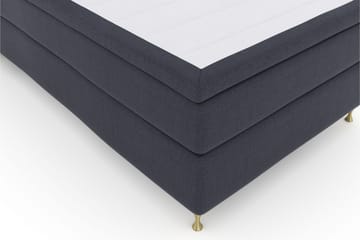 Select No 6 Kontinentalsäng 120x200 Medium Latex/Memory - Blå/Guld - Möbler - Säng - Enkelsäng