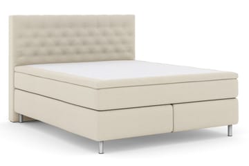 Select No 6 Kontinentalsäng 180x200 Fast Memory/Pocket - Beige/Metall - Möbler - Säng - Kontinentalsäng