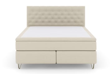 V-formade Metallben - Beige