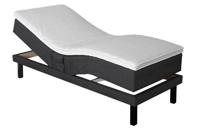 Select Ställbar Säng 90x200 cm - Mörkgrå - Ställbara sängar