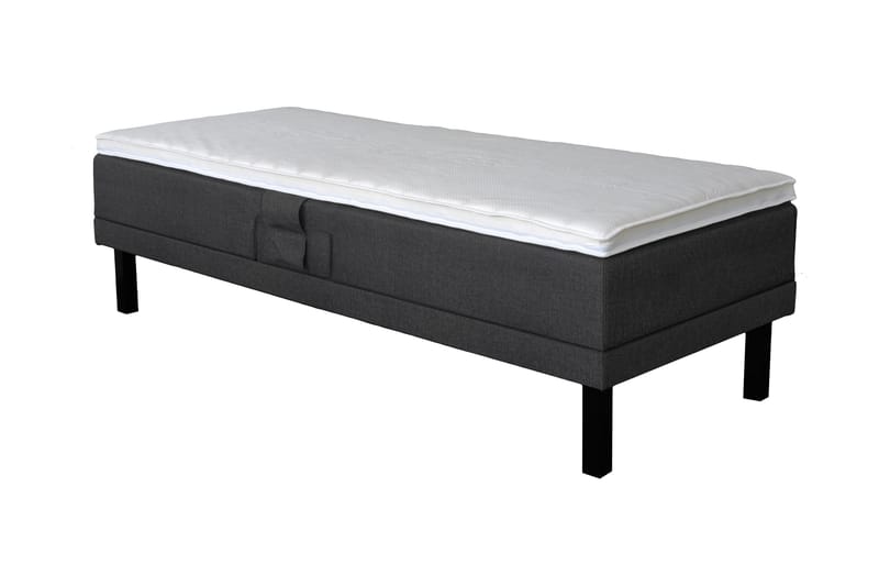 Select Ställbar Säng 90x200 cm - Mörkgrå - Ställbara sängar