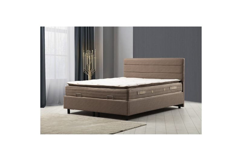 Selora Komplett Sängpaket 120x200 cm - Brun - Möbler - Säng - Komplett sängpaket