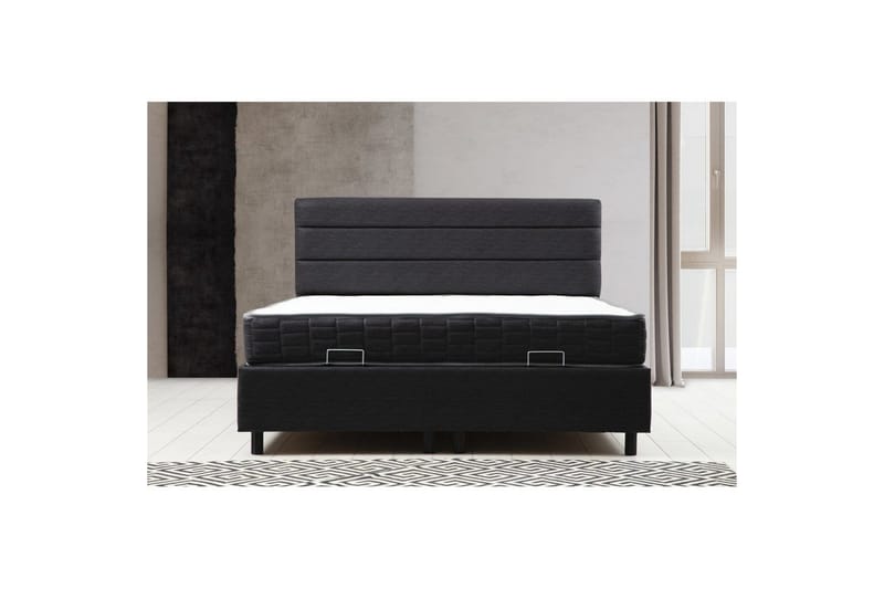 Sonyi Komplett Sängpaket 120x200 cm - Antracit - Möbler - Säng - Komplett sängpaket