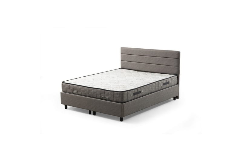 Sonyi Komplett Sängpaket 160x200 cm - Ljusgrå - Möbler - Säng - Komplett sängpaket