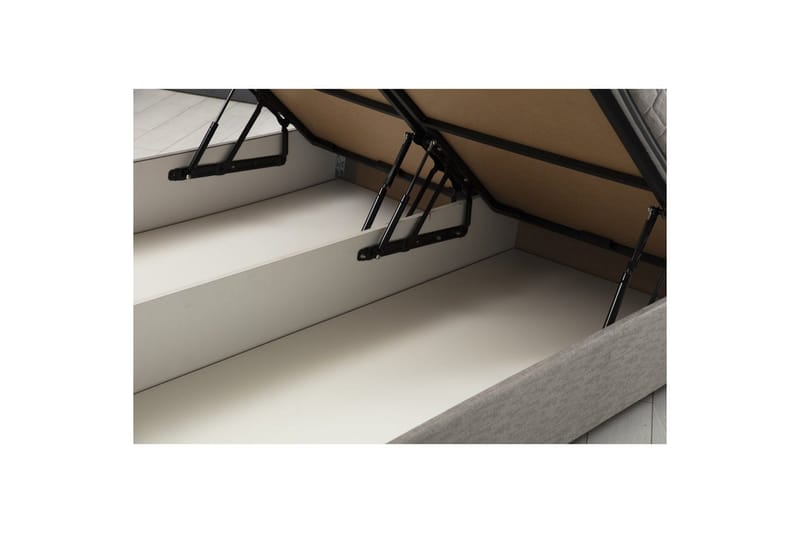 Sonyi Komplett Sängpaket 90x190 cm - Ljusgrå - Möbler - Säng - Komplett sängpaket