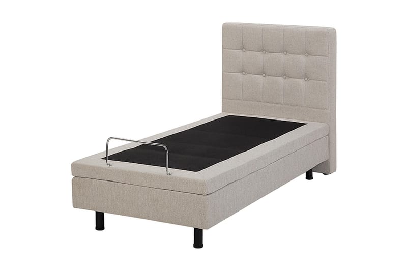 Kabbebo Säng Ställbar 80x200 cm - Beige - Möbler - Säng - Ställbara sängar
