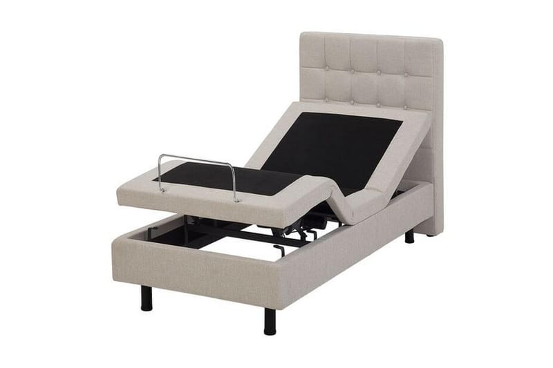 Kabbebo Säng Ställbar 80x200 cm - Beige - Möbler - Säng - Ställbara sängar