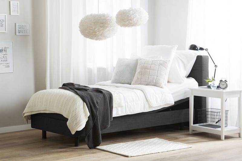 Kabbebo Säng Ställbar 80x200cm - Grå - Möbler - Säng - Ställbara sängar