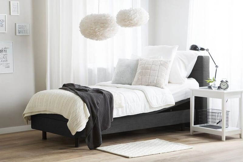 Kabbebo Säng St ällbar 80x200cm - Grå - Möbler - Säng - Ställbara sängar