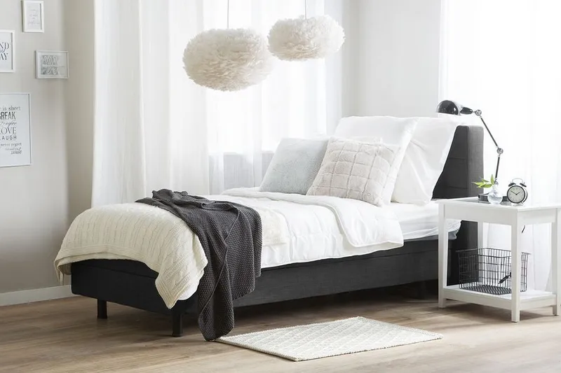 Kabbebo Säng Ställbar 80x200cm - Grå - Möbler - Säng - Ställbara sängar