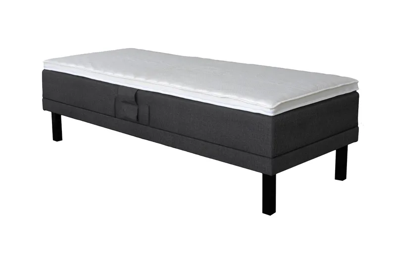 Select Ställbar Säng 80x200 cm - Mörkgrå - Möbler - Säng - Ställbara sängar