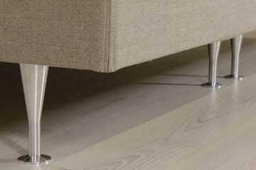 Sheraton Ställbar Säng 90x200 Medium Linonso - Beige - Möbler - Säng - Ställbara sängar