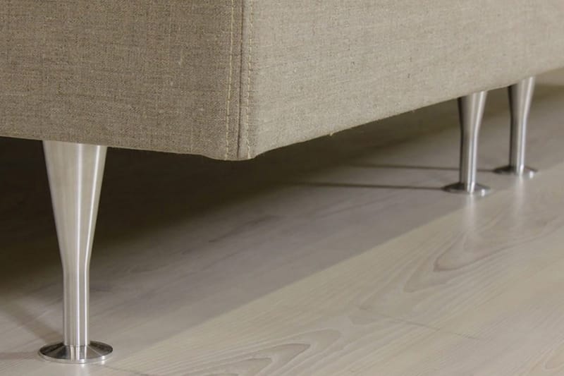 Sheraton Ställbar Säng 90x200 Medium Linonso - Beige - Möbler - Säng - Ställbara sängar