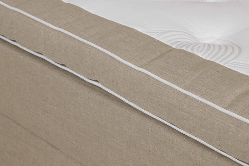 Sheraton Ställbar Säng 90x200 Medium Linonso - Beige - Möbler - Säng - Ställbara sängar