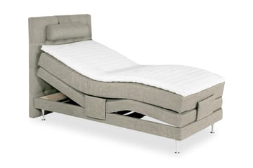 Sheraton Ställbar Säng 90x200 Medium Linonso - Beige - Möbler - Säng - Ställbara sängar