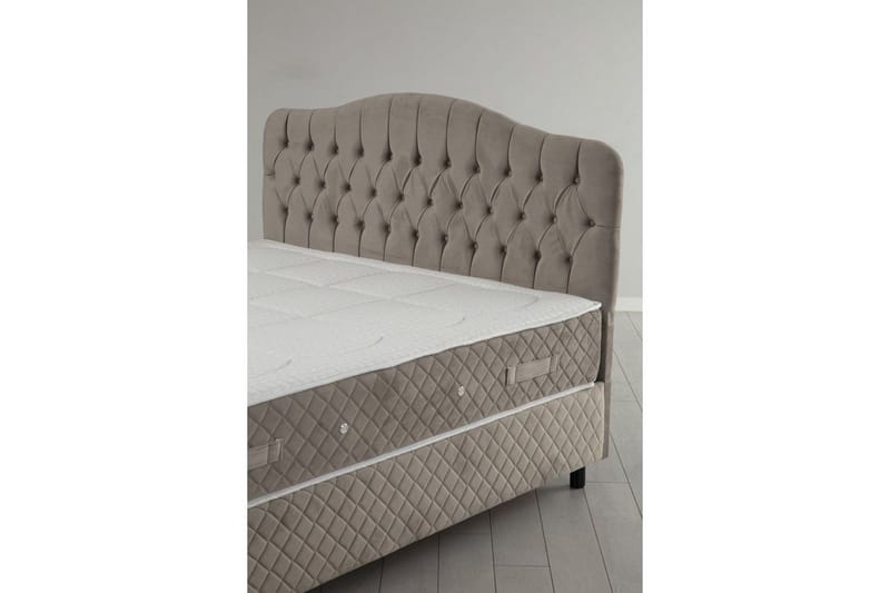Subash Komplett Sängpaket 150x200 cm - Beige - Möbler - Säng - Komplett sängpaket