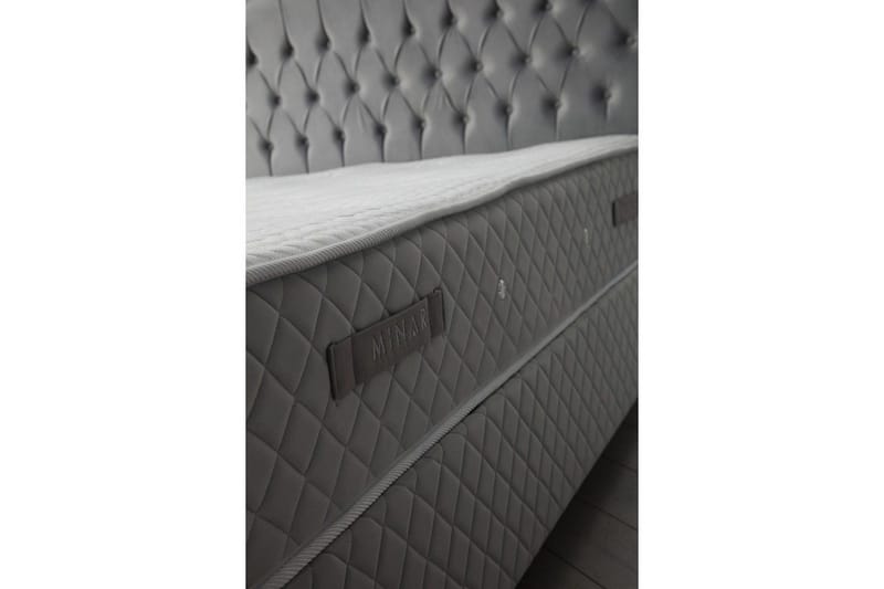 Subash Komplett Sängpaket 150x200 cm - Grå - Möbler - Säng - Komplett sängpaket