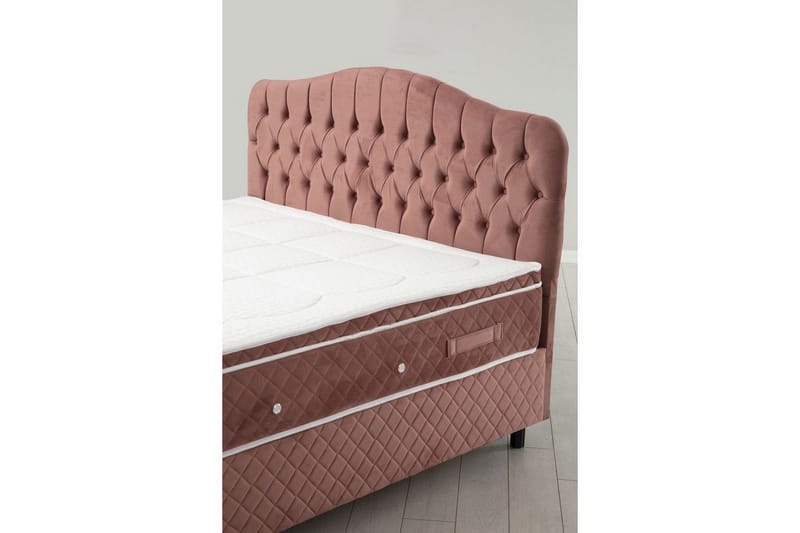 Subash Sängpaket Kontinentalsäng 150x200 cm - Rodnadsrosa - Möbler - Säng - Komplett sängpaket