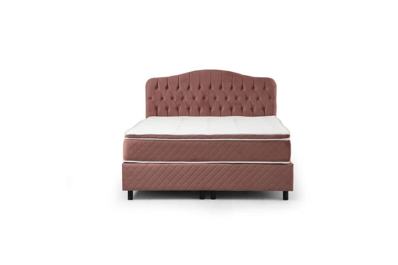 Subash Sängpaket Kontinentalsäng 150x200 cm - Rodnadsrosa - Möbler - Säng - Komplett sängpaket