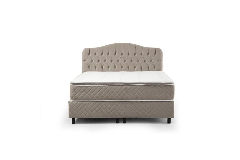 Subato Sängpaket Kontinentalsäng 150x200 cm - Beige - Möbler - Säng - Komplett sängpaket