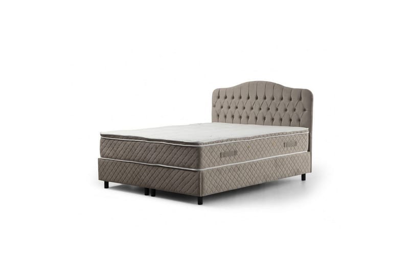 Subato Sängpaket Kontinentalsäng 150x200 cm - Beige - Möbler - Säng - Komplett sängpaket