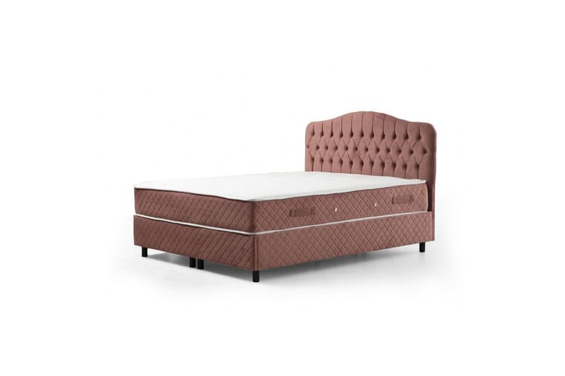 Subato Sängpaket Kontinentalsäng 150x200 cm - Rodnadsrosa - Möbler - Säng - Komplett sängpaket