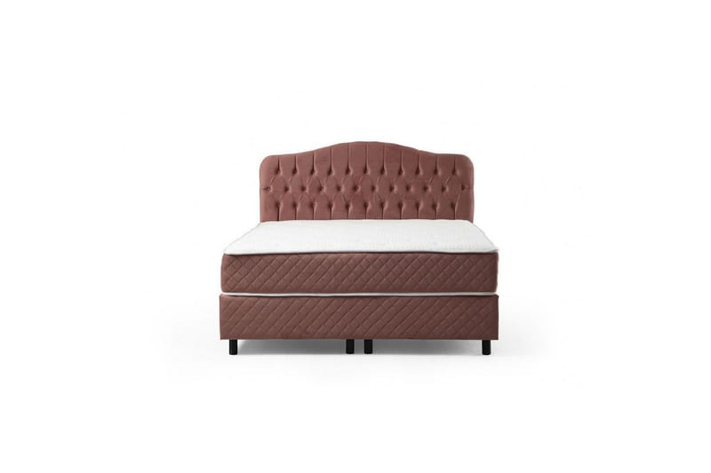 Subato Sängpaket Kontinentalsäng 150x200 cm - Rodnadsrosa - Möbler - Säng - Komplett sängpaket