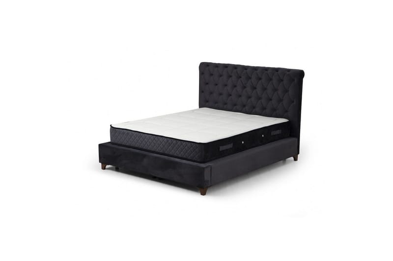 Subra Komplett Sängpaket 160x200 cm - Antracit - Möbler - Säng - Komplett sängpaket