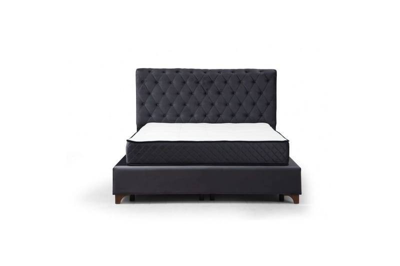 Subra Komplett Sängpaket 160x200 cm - Antracit - Möbler - Säng - Komplett sängpaket