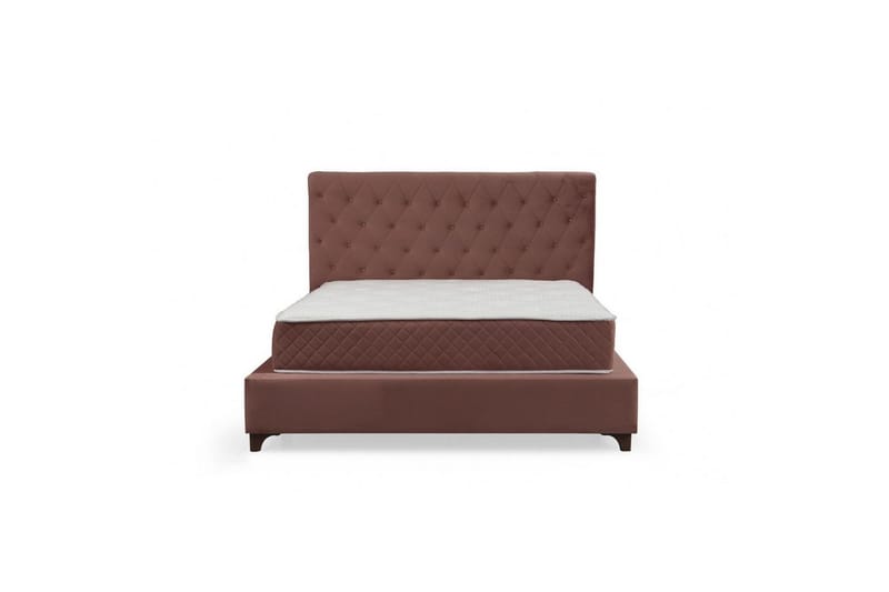 Subra Komplett Sängpaket 160x200 cm - Korallrosa - Möbler - Säng - Komplett sängpaket