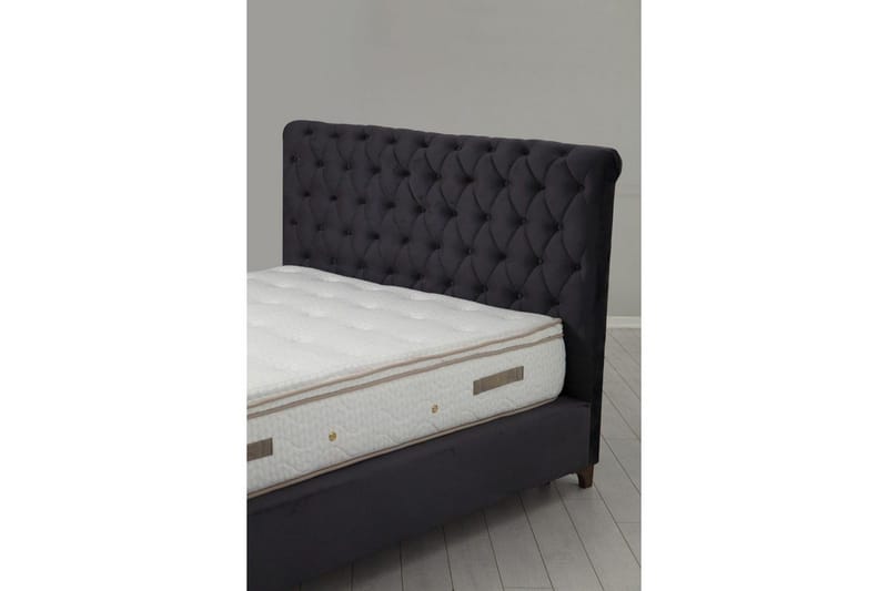 Subra Komplett Sängpaket 160x200 cm - Svart - Möbler - Säng - Komplett sängpaket