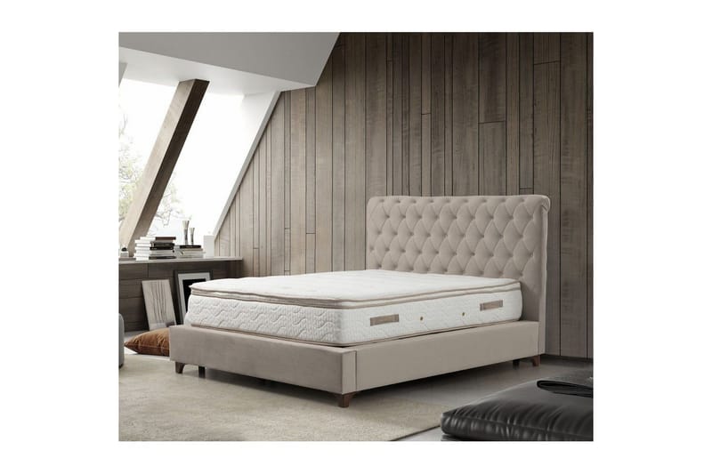 Subra Komplett Sängpaket - Beige - Möbler - Säng - Komplett sängpaket