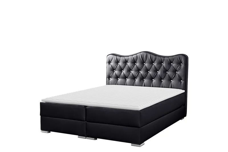 Sultan Sängpaket Kontinentalsäng 180x200 cm, Svart