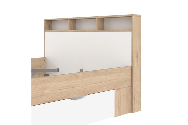 Sumita Sängram 140x190 cm - Natur/Vit - Möbler - Säng - Sängram & sängstomme