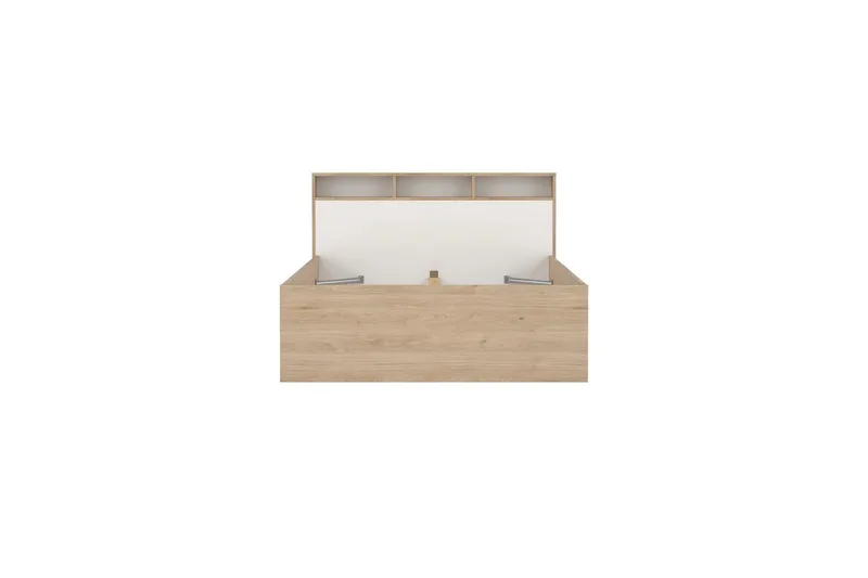 Sumita Sängram 140x190 cm - Natur/Vit - Möbler - Säng - Sängram & sängstomme