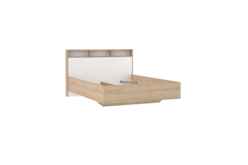 Sumita Sängram 140x190 cm - Natur/Vit - Möbler - Säng - Sängram & sängstomme