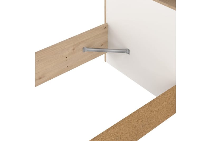 Sumita Sängram 160x200 cm - Natur/Vit - Möbler - Säng - Sängram & sängstomme