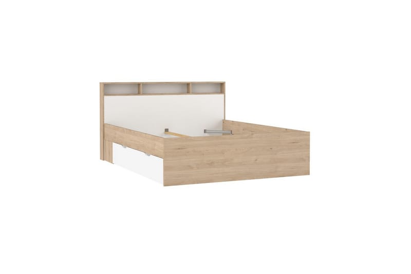 Sumita Sängram 160x200 cm - Natur/Vit - Möbler - Säng - Sängram & sängstomme