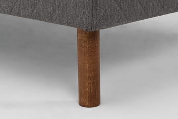 Sundborn Ramsäng 80x200 Medelfast Memory - Grå - Möbler - Säng - Enkelsäng