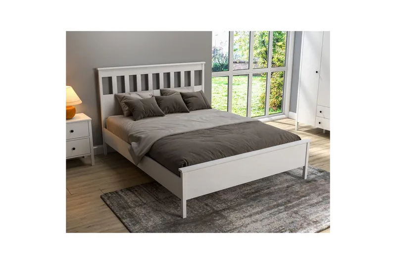 Sylven Sängram - Natur/Vit - Möbler - Säng - Sängram & sängstomme