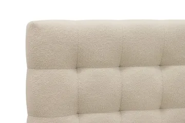 Teddy Komplett Sängpaket Sängram med Madrass 160x200 cm - Beige - Möbler - Säng - Komplett sängpaket