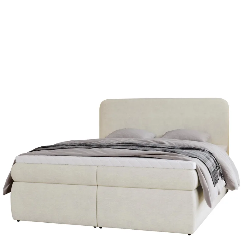 Thyrelis Sängpaket Kontinentalsäng 160x200 cm med Lyftförvaring, Beige