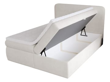 Thyrelis Sängpaket Kontinentalsäng 160x200 cm med Lyftförvaring - Ljusgrå - Möbler - Säng - Kontinentalsäng