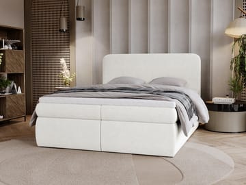 Thyrelis Sängpaket Kontinentalsäng 160x200 cm med Lyftförvaring - Vit - Möbler - Säng - Kontinentalsäng