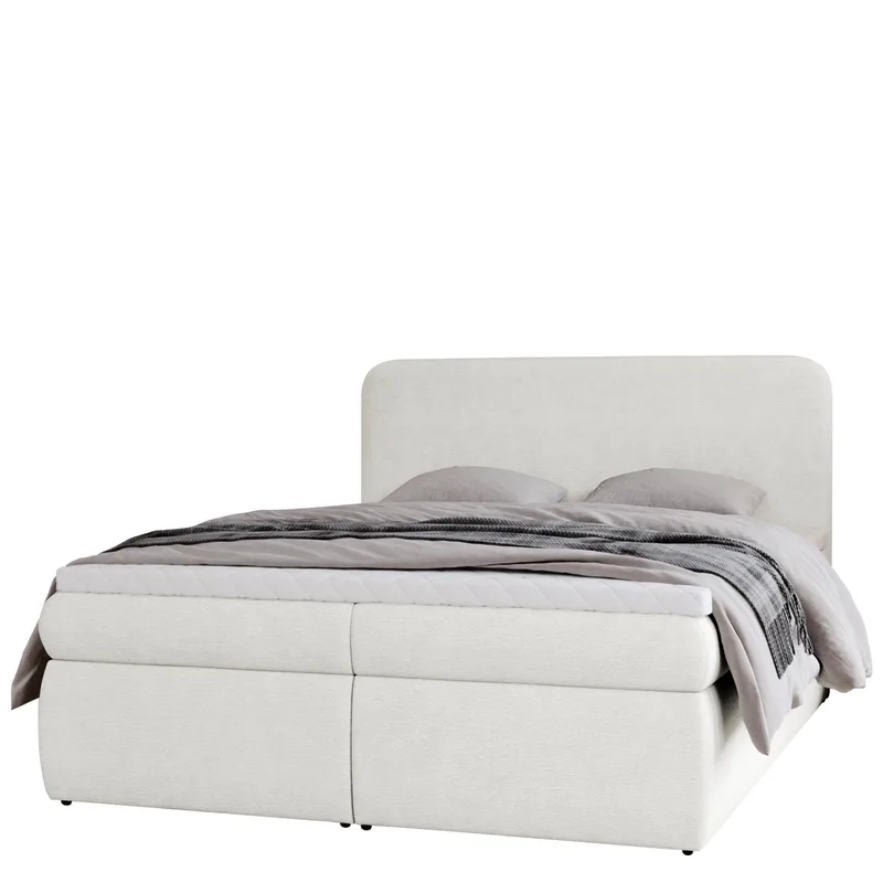 Thyrelis Sängpaket Kontinentalsäng 160x200 cm med Lyftförvaring, Vit